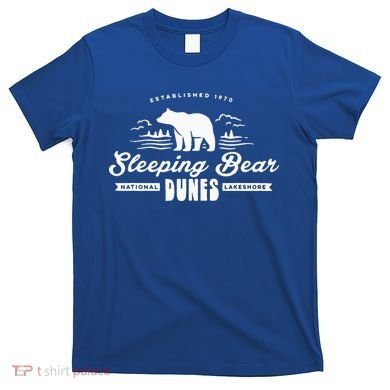 Sleeping Bear Dunes Michigan National Park Souvenir T-Shirt