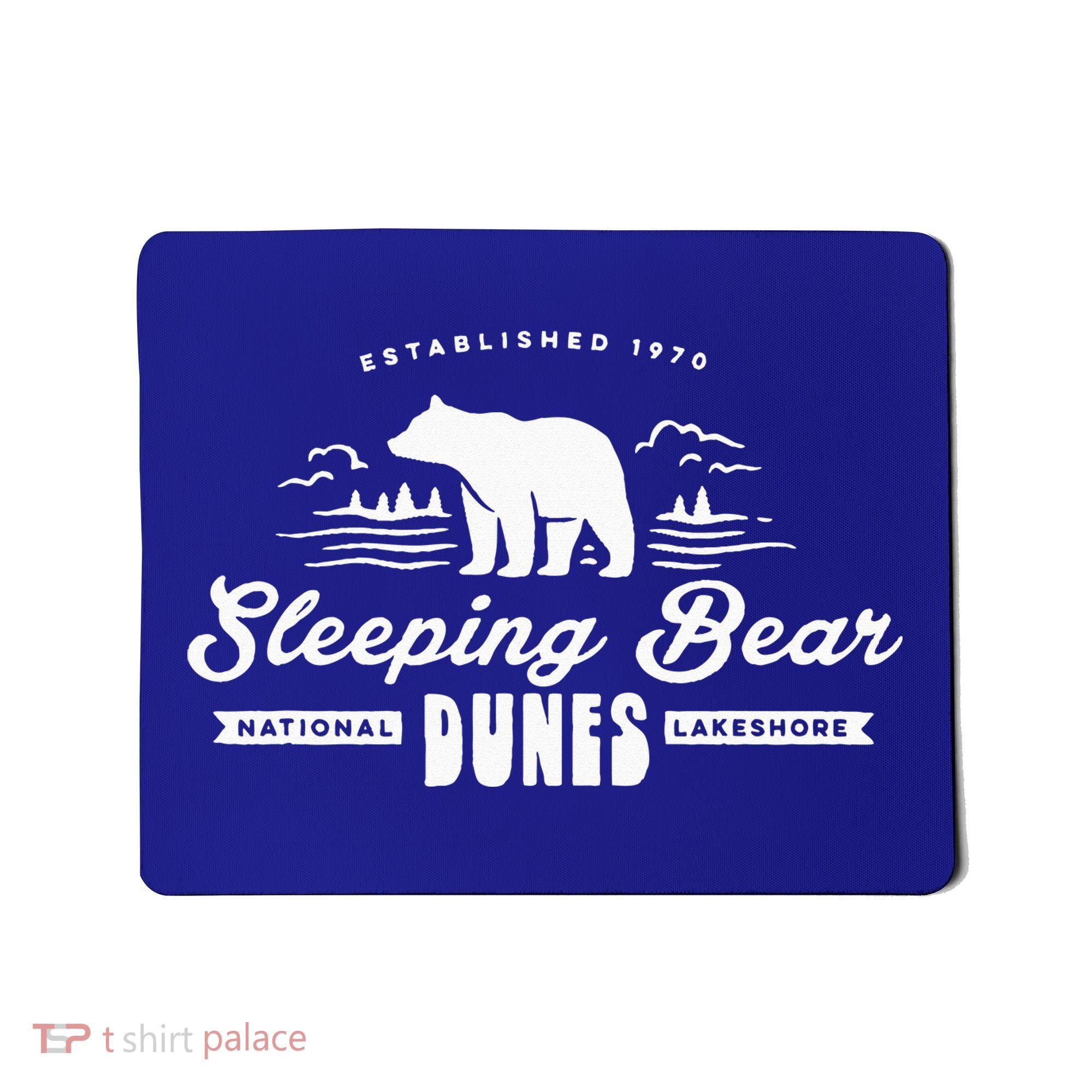 Sleeping Bear Dunes Michigan National Park Souvenir Mousepad