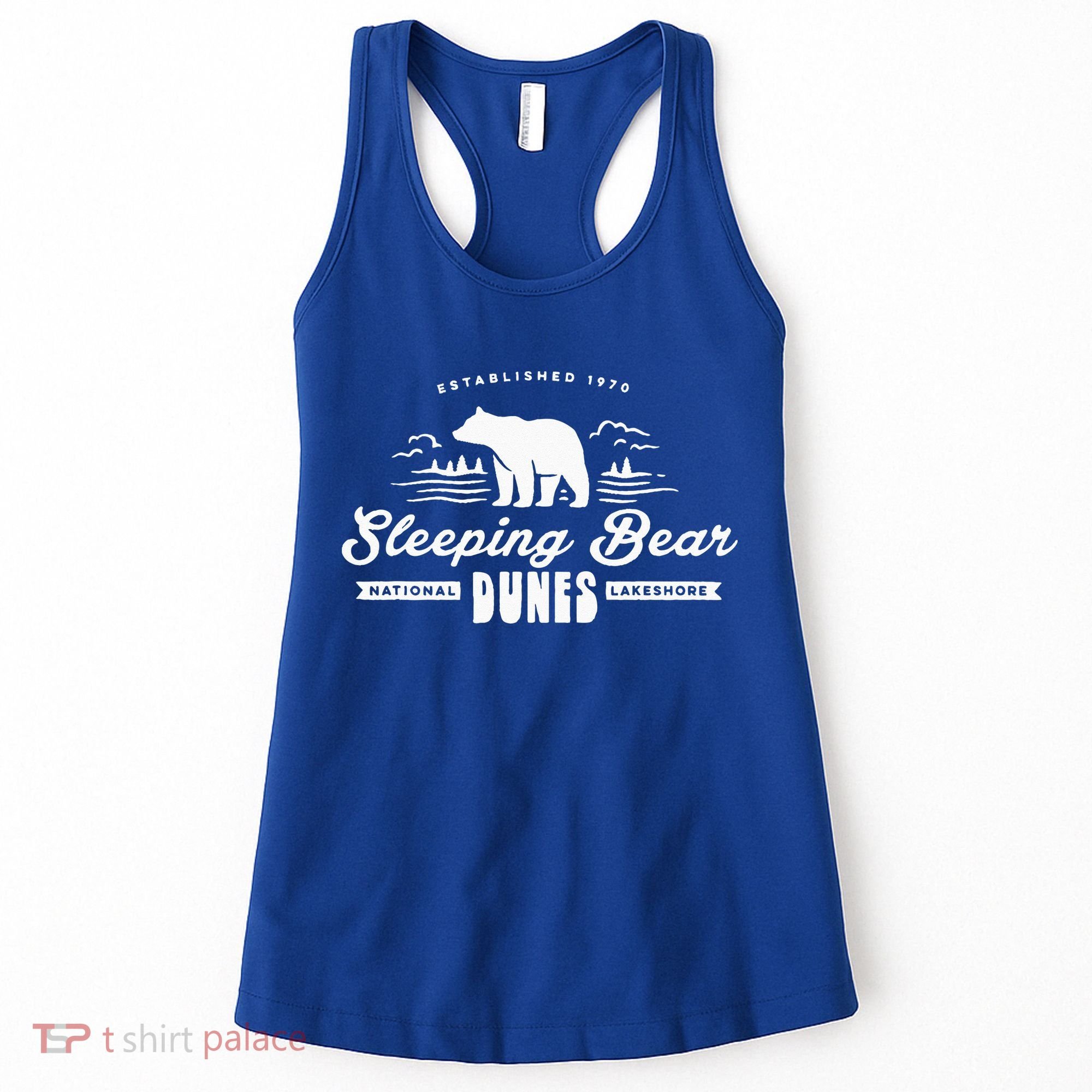 Sleeping Bear Dunes Michigan National Park Souvenir Women's Tank Top