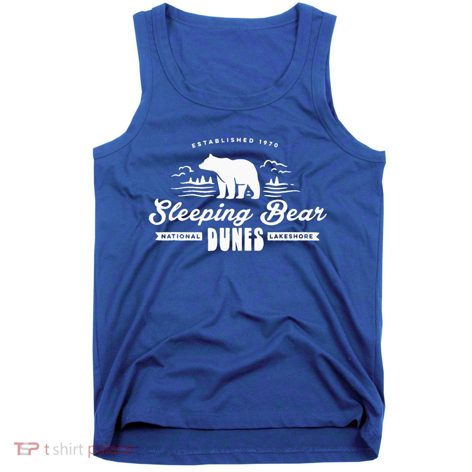 Sleeping Bear Dunes Michigan National Park Souvenir Tank Top