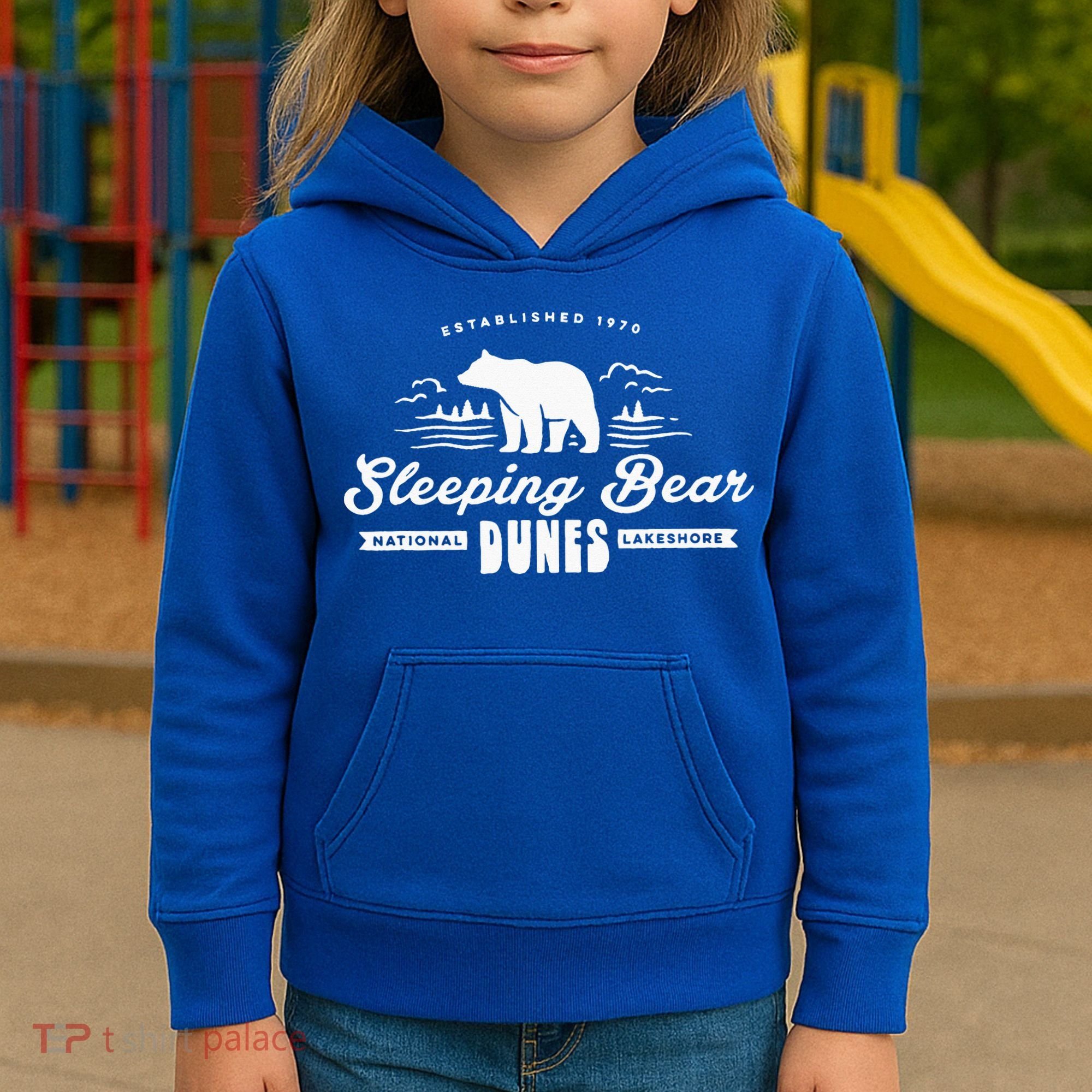 Sleeping Bear Dunes Michigan National Park Souvenir Kids Hoodie