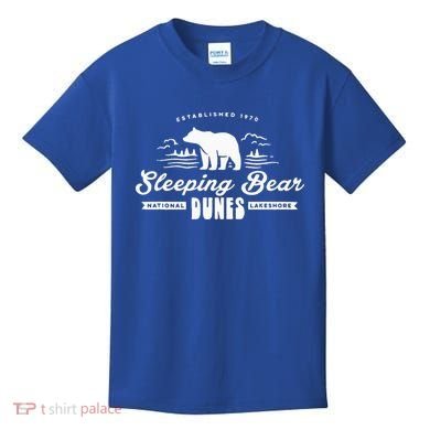 Sleeping Bear Dunes Michigan National Park Souvenir Kids T-Shirt