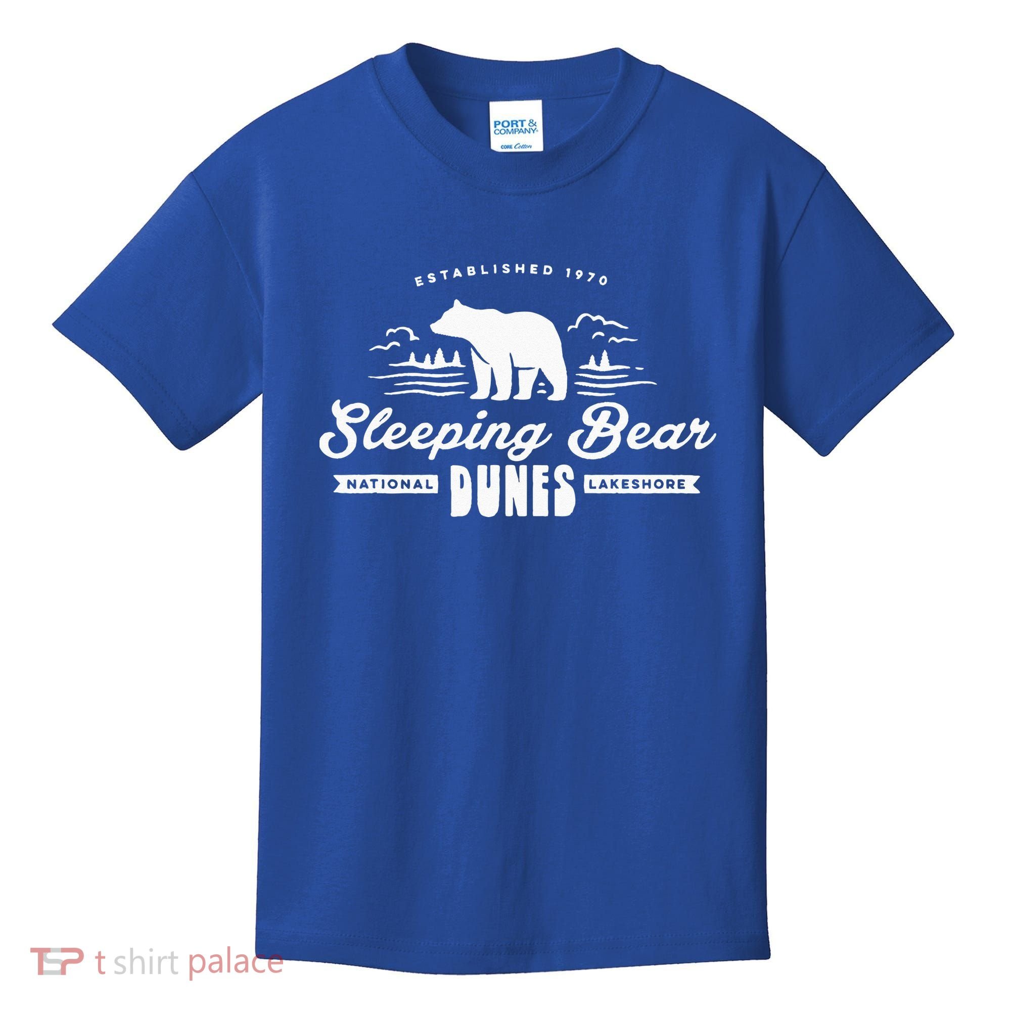 Sleeping Bear Dunes Michigan National Park Souvenir Kids T-Shirt