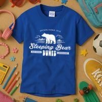 Sleeping Bear Dunes Michigan National Park Souvenir Kids T-Shirt thumb 3