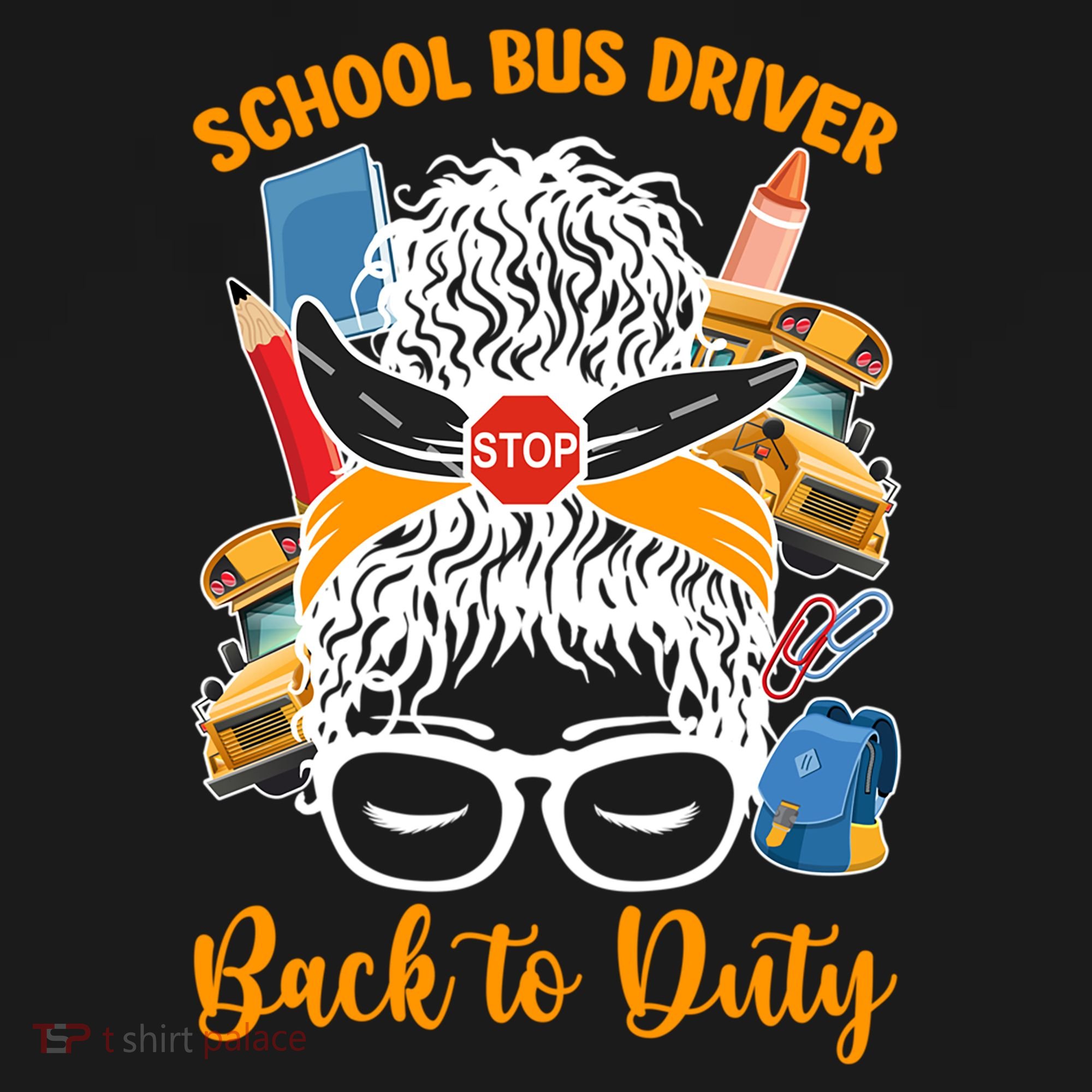 School Bus Driver First Day Of School Bus Driver Funny Gift Bucket Hat
