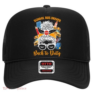 School Bus Driver First Day Of School Bus Driver Funny Gift Hat