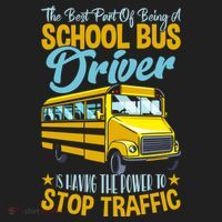 School Bus Driver Can Stop Traffic Gift School Bus Gift Cool Gift Women's Sweatshirt thumb 2