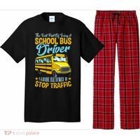 School Bus Driver Can Stop Traffic Gift School Bus Gift Cool Gift Pajama Set thumb 0