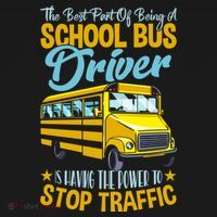 School Bus Driver Can Stop Traffic Gift School Bus Gift Cool Gift Ornament thumb 1