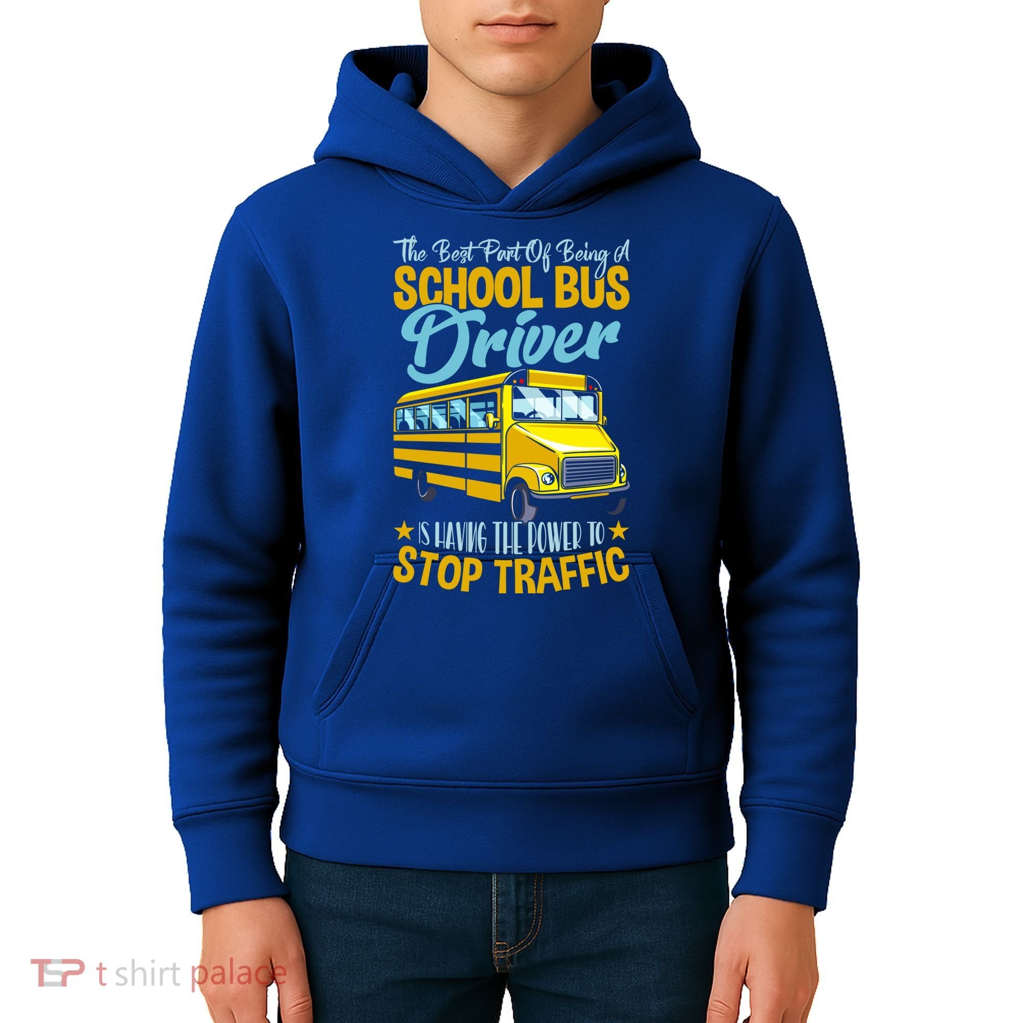 School Bus Driver Can Stop Traffic Gift School Bus Gift Cool Gift Kids Hoodie