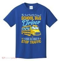 School Bus Driver Can Stop Traffic Gift School Bus Gift Cool Gift Kids T-Shirt thumb 0