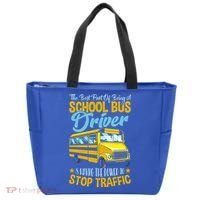 School Bus Driver Can Stop Traffic Gift School Bus Gift Cool Gift Tote Bag thumb 0
