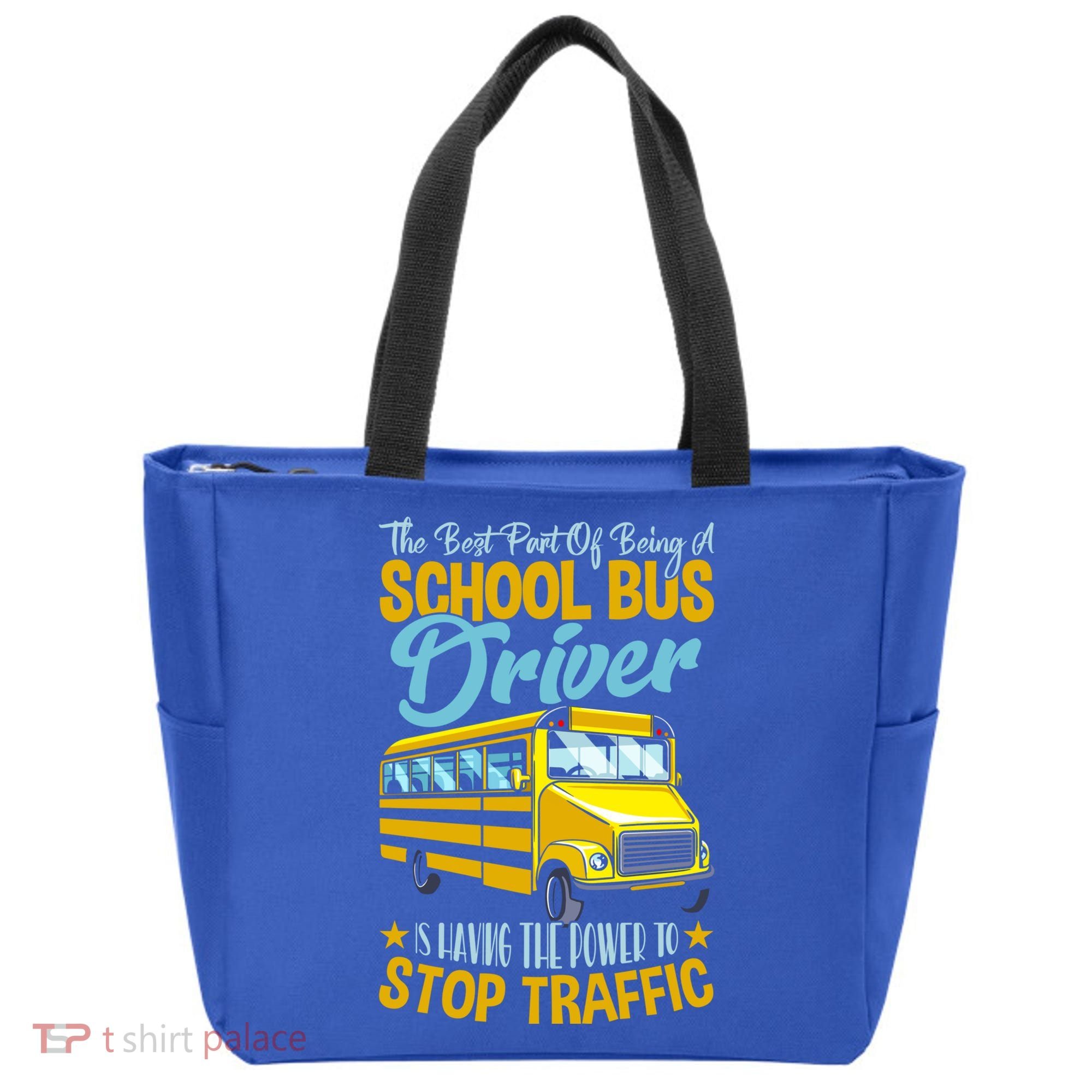 School Bus Driver Can Stop Traffic Gift School Bus Gift Cool Gift Tote Bag