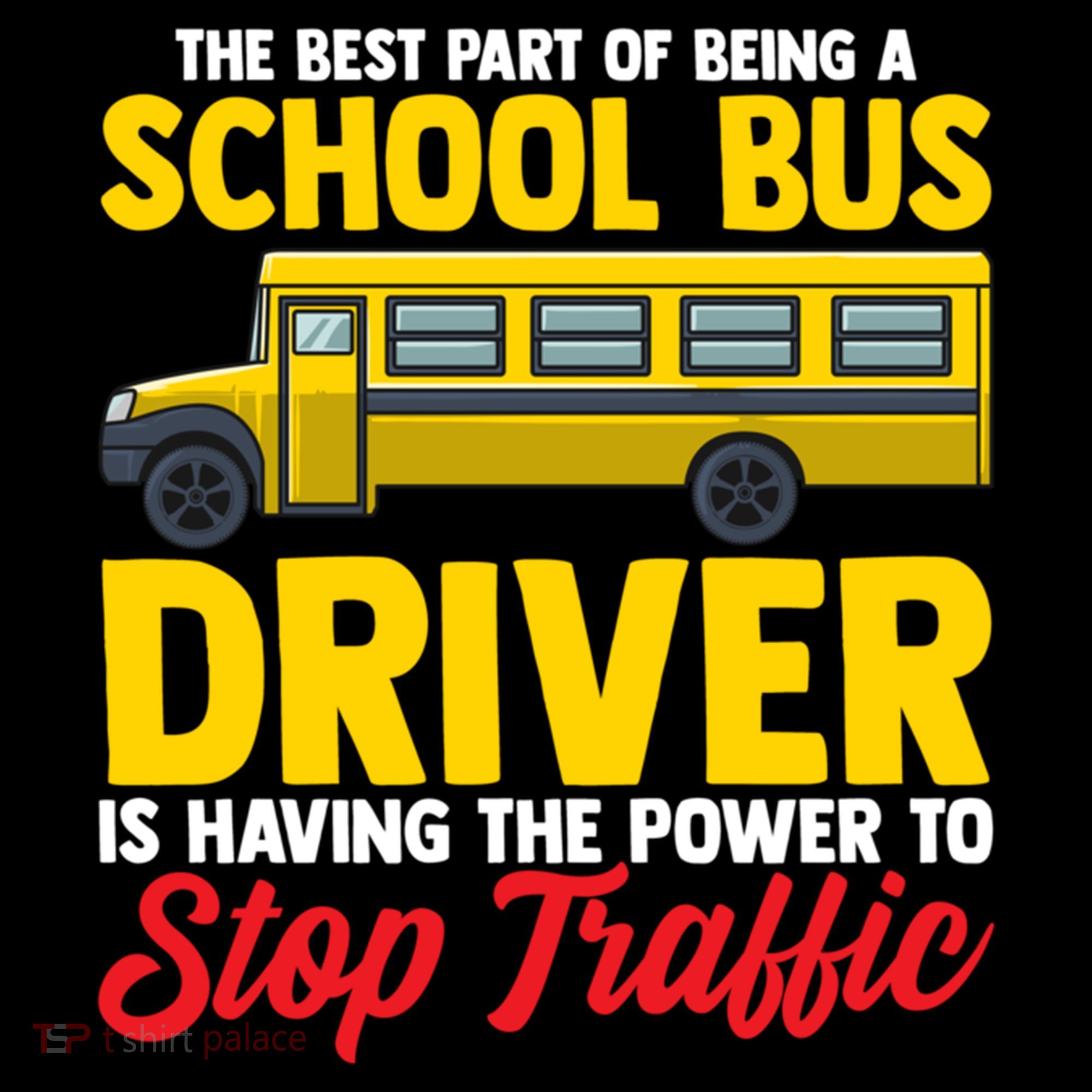 School Bus Driver Can Stop Traffic School Bus Gift Cool Gift Women's Hoodie