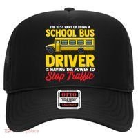 School Bus Driver Can Stop Traffic School Bus Gift Cool Gift Hat thumb 0