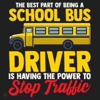 School Bus Driver Can Stop Traffic School Bus Gift Cool Gift Golf Towel thumb 3