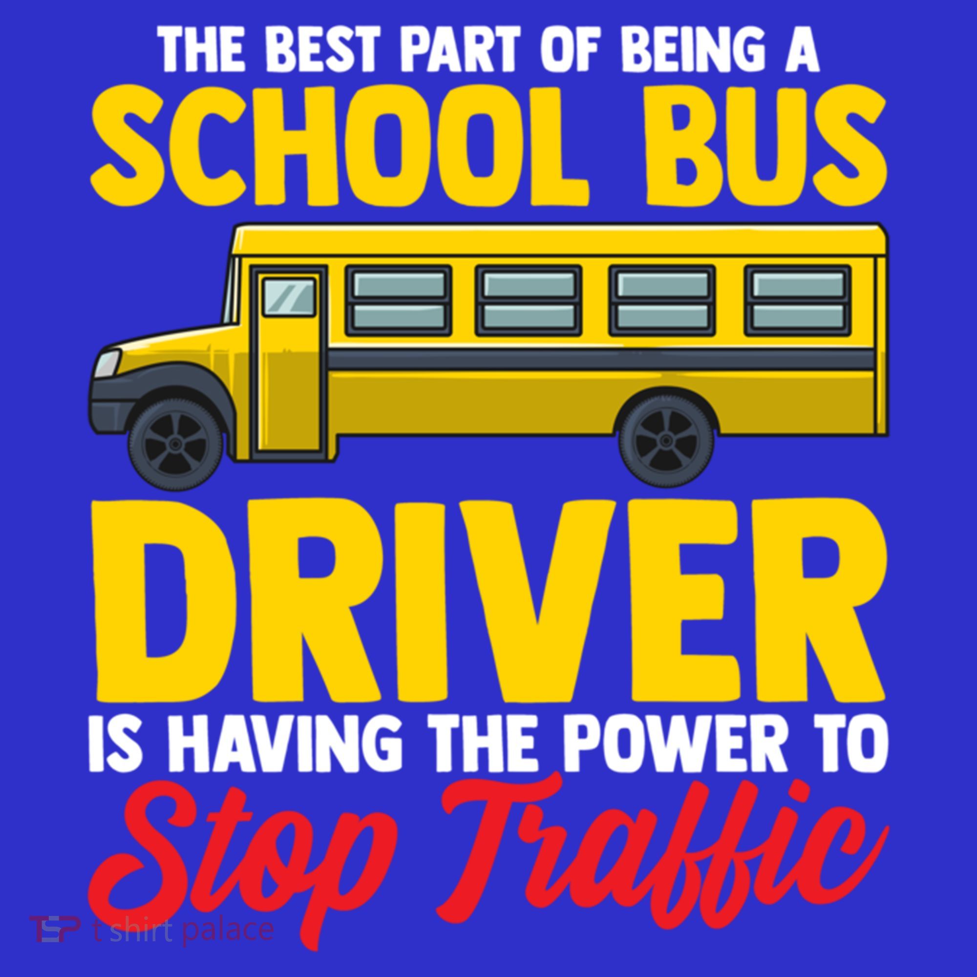School Bus Driver Can Stop Traffic School Bus Gift Cool Gift Mousepad