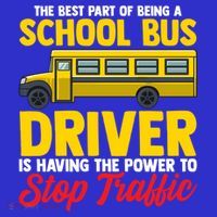 School Bus Driver Can Stop Traffic School Bus Gift Cool Gift Baby Bodysuit thumb 2