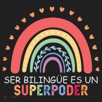 Ser Bilingue Es Un Superpoder Spanish Teacher Back To School Hat thumb 2