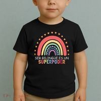 Ser Bilingue Es Un Superpoder Spanish Teacher Back To School Toddler T-Shirt thumb 2