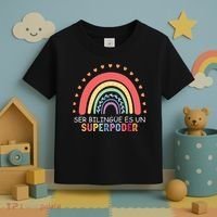 Ser Bilingue Es Un Superpoder Spanish Teacher Back To School Toddler T-Shirt thumb 3