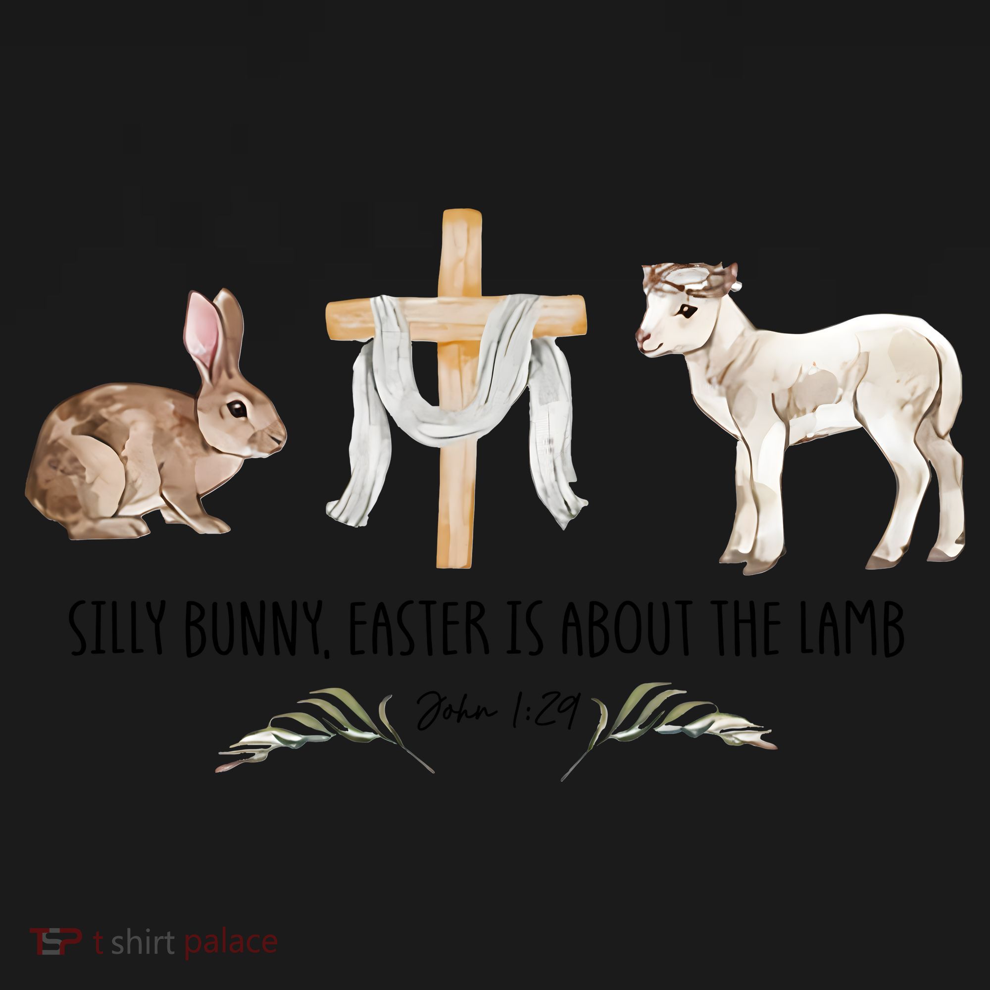 Silly Bunny Easter Is About The Lamb God Jesus Easter Day Faith Tote Bag