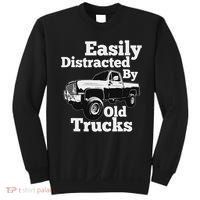 Square Body Easily Distracted By Old Trucks Squarebody Sweatshirt thumb 0