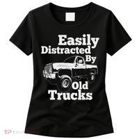 Square Body Easily Distracted By Old Trucks Squarebody Women's T-Shirt thumb 0