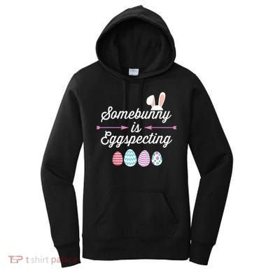 Some Bunny Easter Pregnancy Announcet For Expecting Mom Great Gift Women's Hoodie