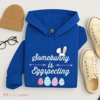 Some Bunny Easter Pregnancy Announcet For Expecting Mom Great Gift Hoodie thumb 4