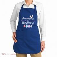 Some Bunny Easter Pregnancy Announcet For Expecting Mom Great Gift Apron thumb 2