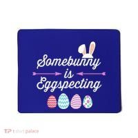Some Bunny Easter Pregnancy Announcet For Expecting Mom Great Gift Mousepad thumb 0