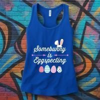 Some Bunny Easter Pregnancy Announcet For Expecting Mom Great Gift Women's Tank Top thumb 3