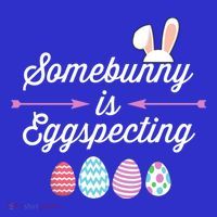 Some Bunny Easter Pregnancy Announcet For Expecting Mom Great Gift Baby Bodysuit thumb 2