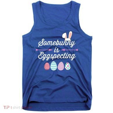 Some Bunny Easter Pregnancy Announcet For Expecting Mom Great Gift Tank Top