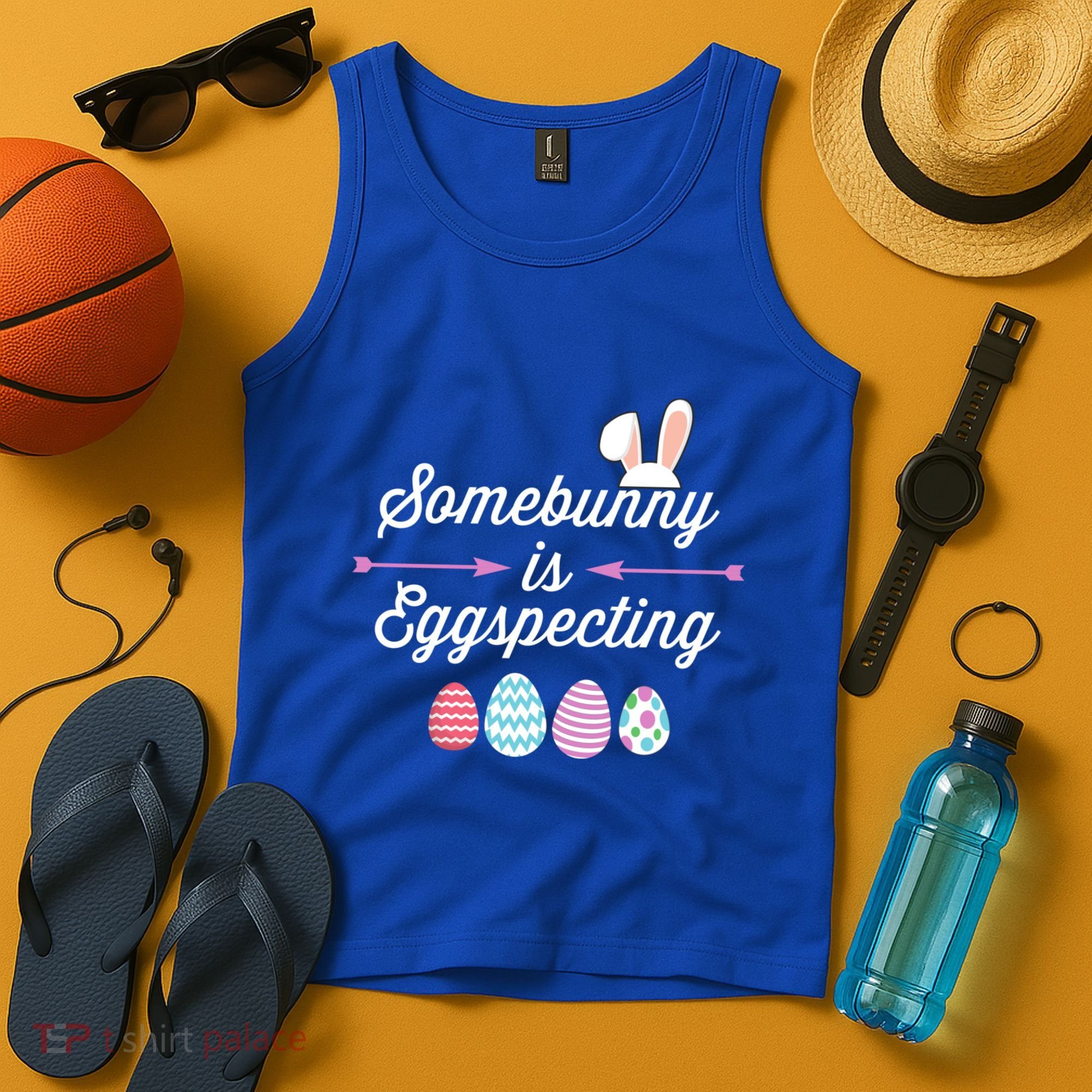Some Bunny Easter Pregnancy Announcet For Expecting Mom Great Gift Tank Top