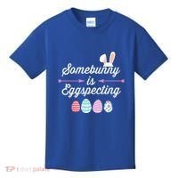 Some Bunny Easter Pregnancy Announcet For Expecting Mom Great Gift Kids T-Shirt thumb 0