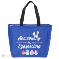 Some Bunny Easter Pregnancy Announcet For Expecting Mom Great Gift Tote Bag thumb 0