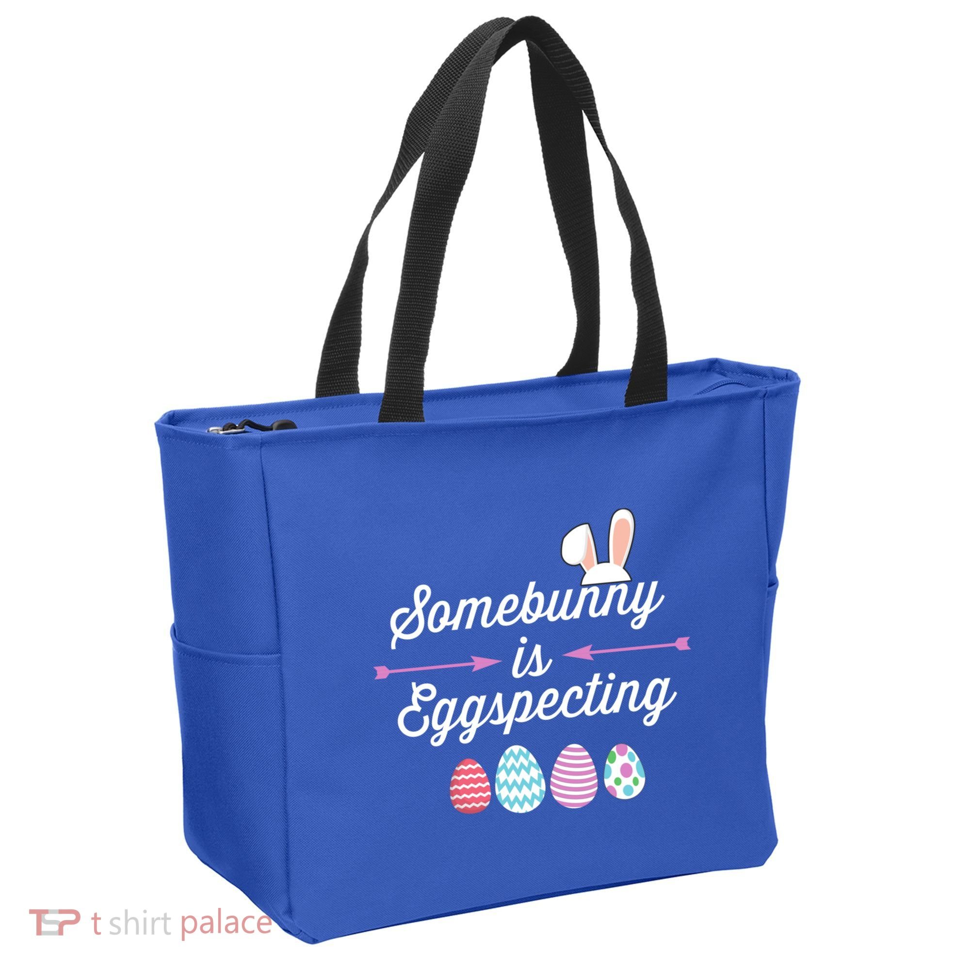 Some Bunny Easter Pregnancy Announcet For Expecting Mom Great Gift Tote Bag