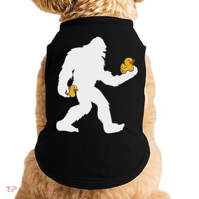 Sasquatch Big Foot Yetti Rubber Duck Doggie Tank