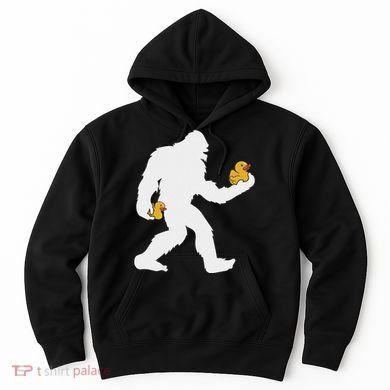 Sasquatch Big Foot Yetti Rubber Duck Hoodie