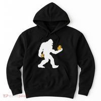 Sasquatch Big Foot Yetti Rubber Duck Hoodie thumb 0