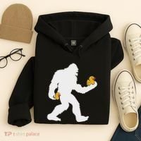Sasquatch Big Foot Yetti Rubber Duck Hoodie thumb 4