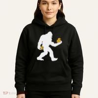Sasquatch Big Foot Yetti Rubber Duck Hoodie thumb 5