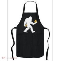 Sasquatch Big Foot Yetti Rubber Duck Apron thumb 0