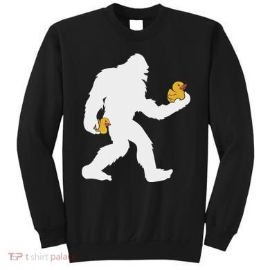 Sasquatch Big Foot Yetti Rubber Duck Sweatshirt