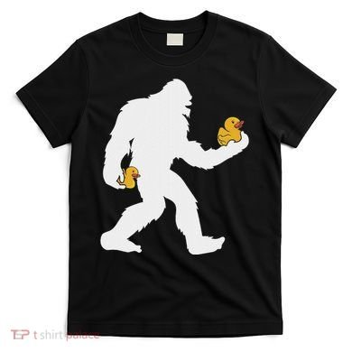 Sasquatch Big Foot Yetti Rubber Duck T-Shirt