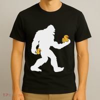 Sasquatch Big Foot Yetti Rubber Duck T-Shirt thumb 3