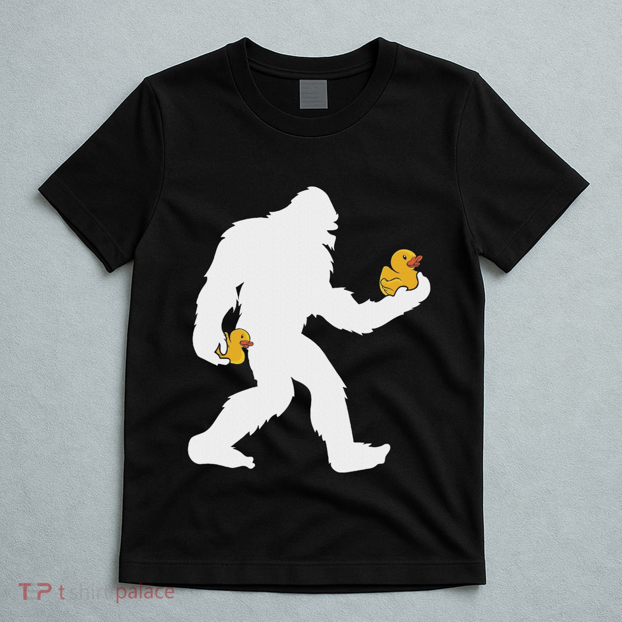 Sasquatch Big Foot Yetti Rubber Duck T-Shirt