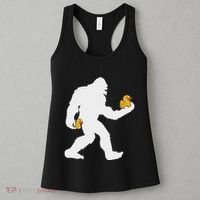 Sasquatch Big Foot Yetti Rubber Duck Women's Tank Top thumb 3